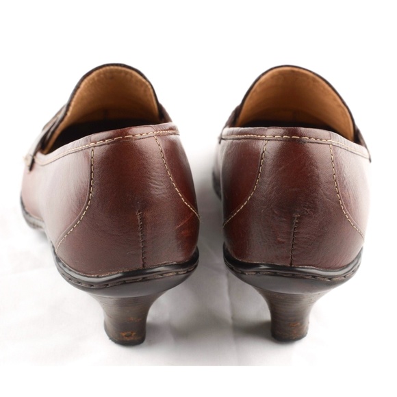 SOFFT Pumps Brown Leather Reptile Size 9 N - Picture 4 of 8